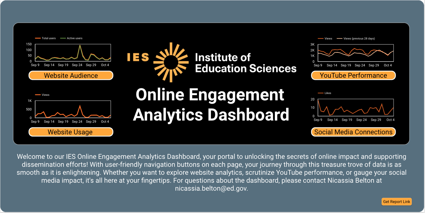 IES Online Engagement Dashboard